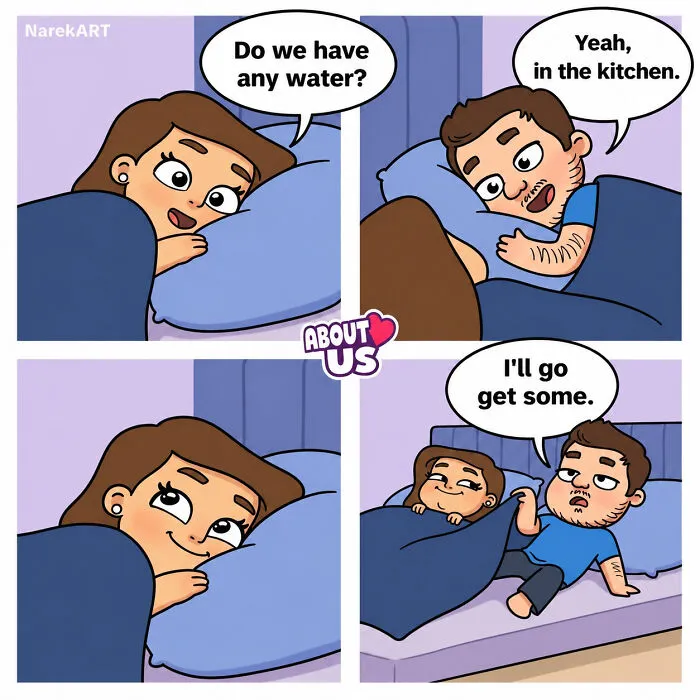 This Artist Made 24 Comics About The Weird And Wonderful Reality Of Being A Couple