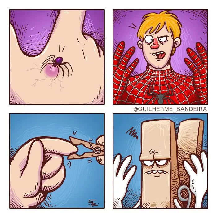 Brazilian Cartoonist Creates Thought-Provoking Comics That Blend Humor, Emotion, And Life Lessons (26 Pics)