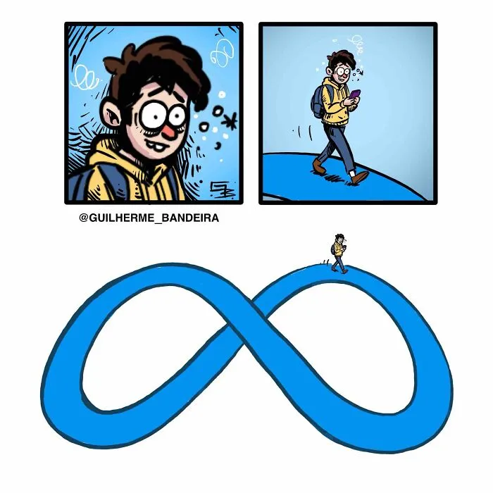 Brazilian Cartoonist Creates Thought-Provoking Comics That Blend Humor, Emotion, And Life Lessons (26 Pics)