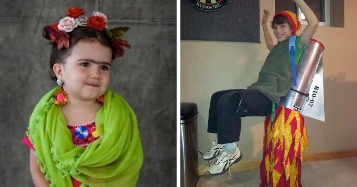 “Decided To Rick Roll The School”: 81 Funny And Clever Halloween Costumes For Kids