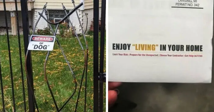 63 Unhinged Signs That Became So Much Funnier Thanks To Misused Quotation Marks