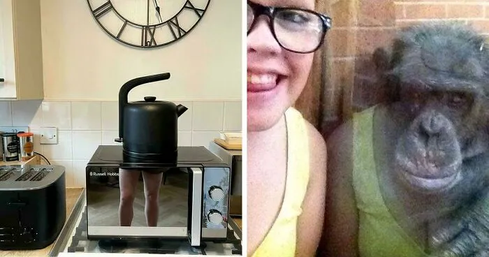 57 Times People Forgot Mirrors Reflect Everything And Ended Up With Hilarious Photos