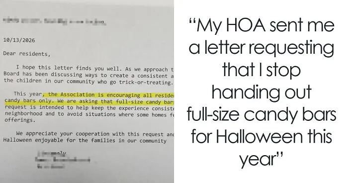 HOA Decides Halloween Candy Needs Regulations, Residents Can’t Believe This Is Real