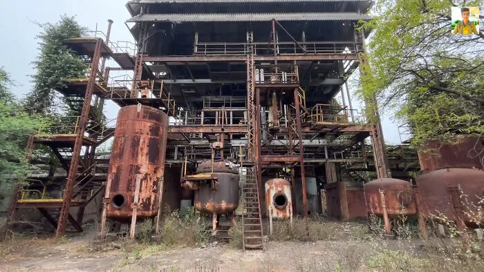 Abandoned Bhopal Union Carbide pesticide plant, a sight of small mistakes causing disasters
