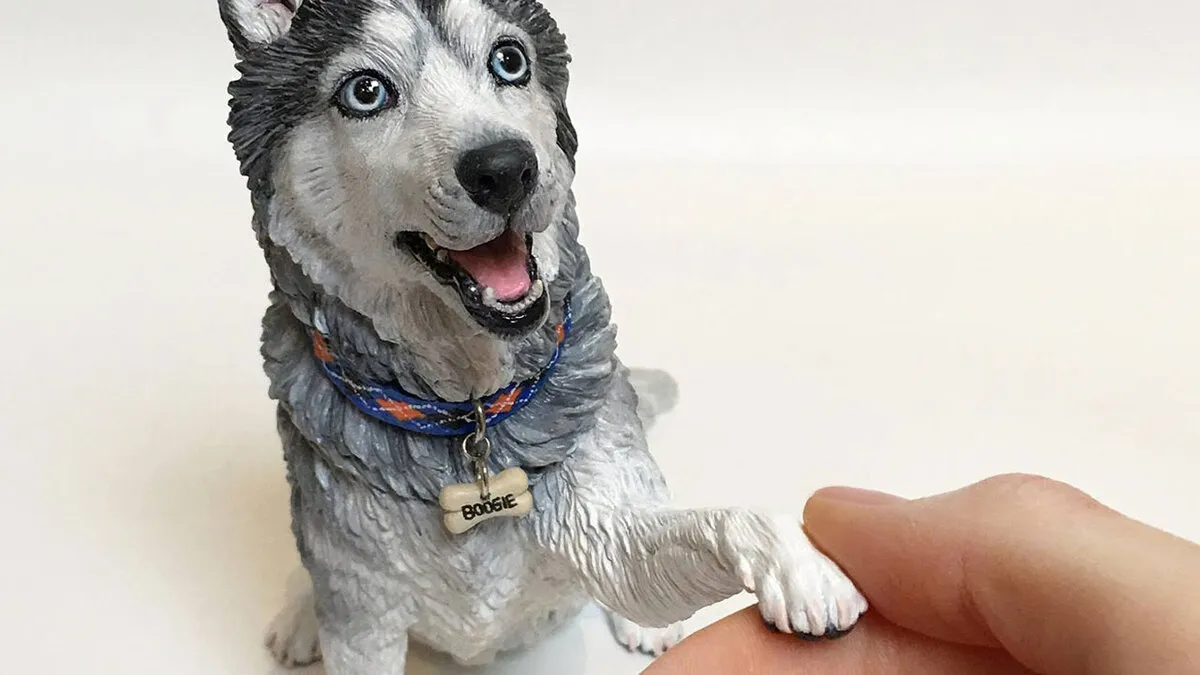 22 New Hyperrealistic Sculptures Of Pets Entirely Handmade By This Artist