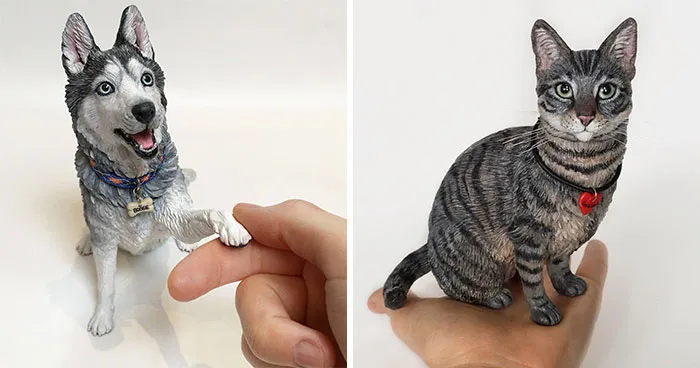 This Artist Creates Hyperrealistic Pet Sculptures That Will Keep You Second Guessing (22 New Pics)
