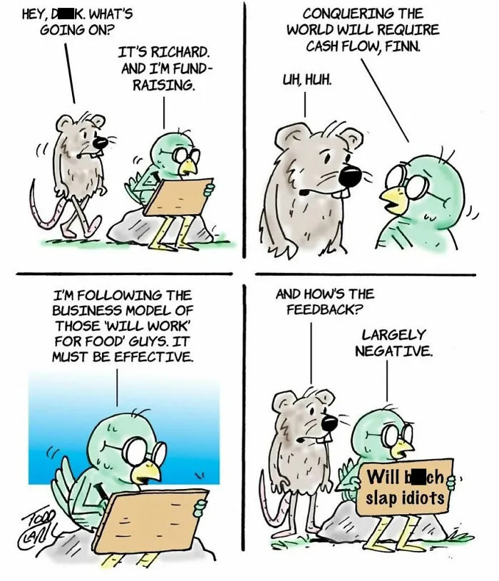 This Artist Made 25 Comics That Perfectly Capture A Very Unusual Friendship