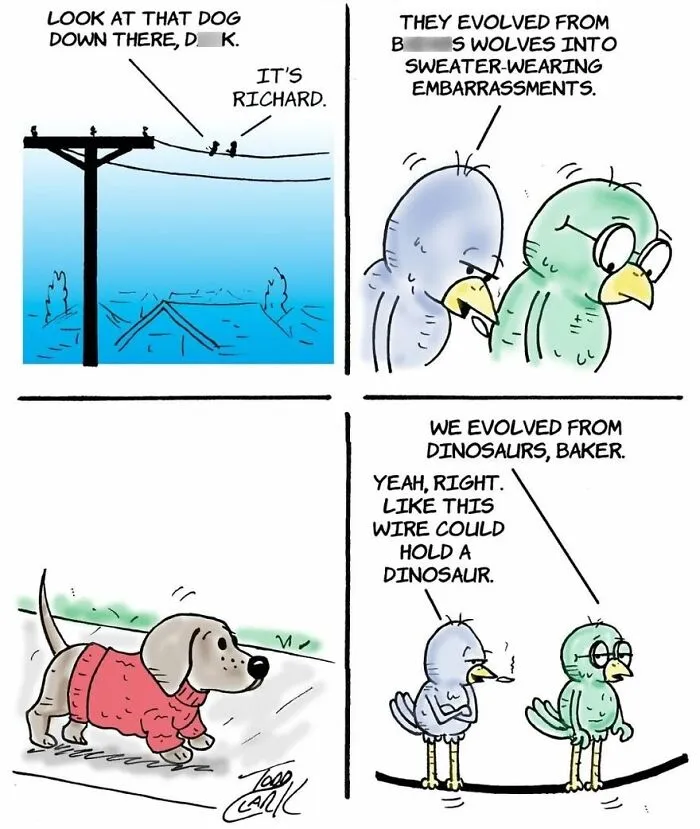 This Artist Made 25 Comics That Perfectly Capture A Very Unusual Friendship