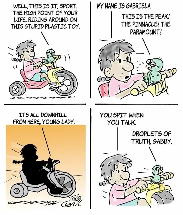 This Artist Made 25 Comics That Perfectly Capture A Very Unusual Friendship