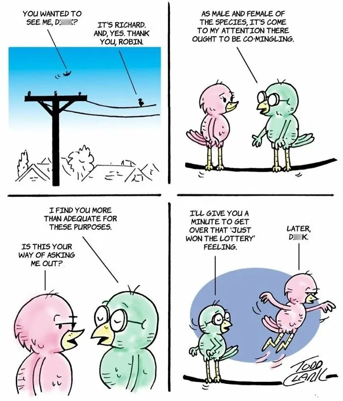 This Artist Made 25 Comics That Perfectly Capture A Very Unusual Friendship