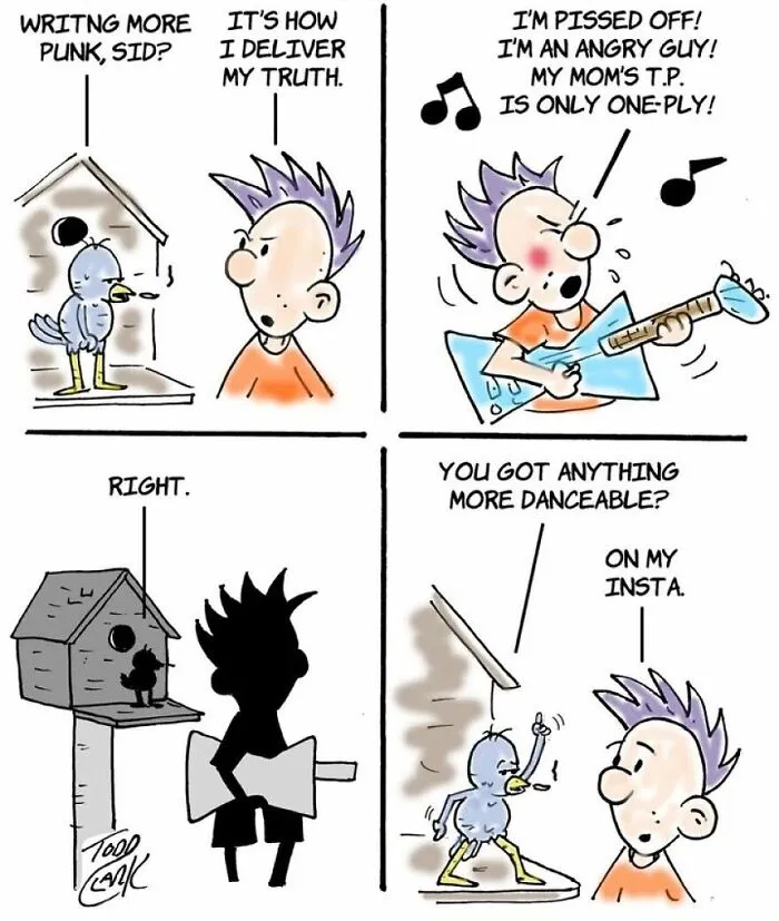 This Artist Made 25 Comics That Perfectly Capture A Very Unusual Friendship