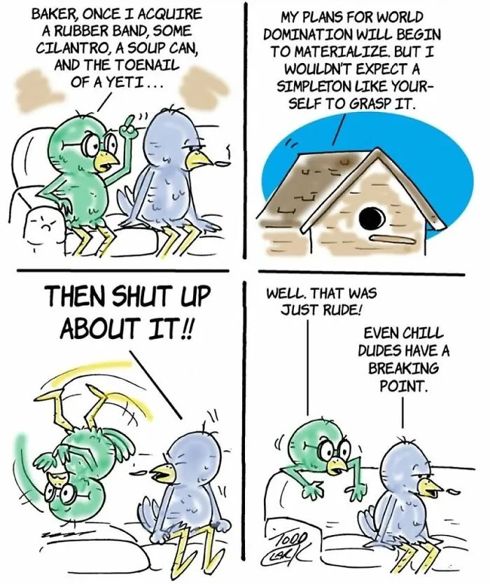This Artist Made 25 Comics That Perfectly Capture A Very Unusual Friendship
