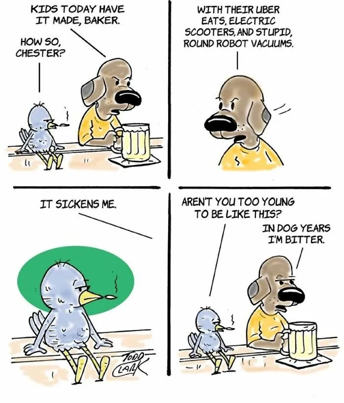This Artist Made 25 Comics That Perfectly Capture A Very Unusual Friendship