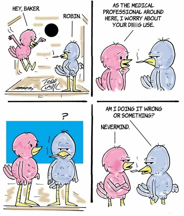 This Artist Made 25 Comics That Perfectly Capture A Very Unusual Friendship