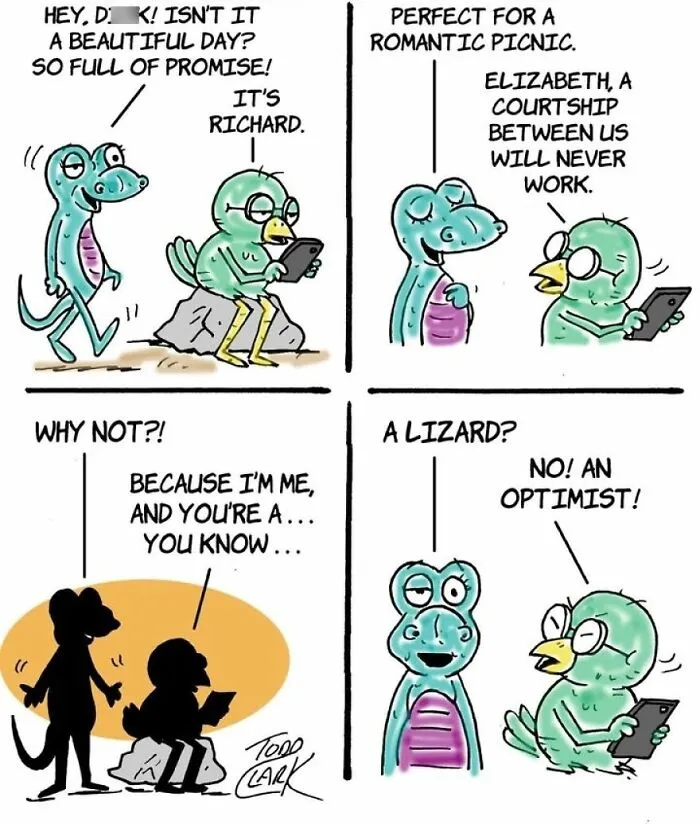 This Artist Made 25 Comics That Perfectly Capture A Very Unusual Friendship