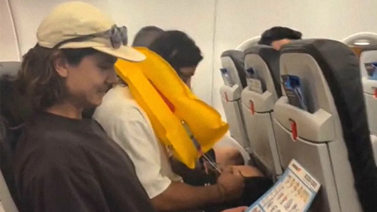 Influencer Hugh Lovett Turned A Plane Safety Demo Into A Joke, And It Backfired Spectacularly
