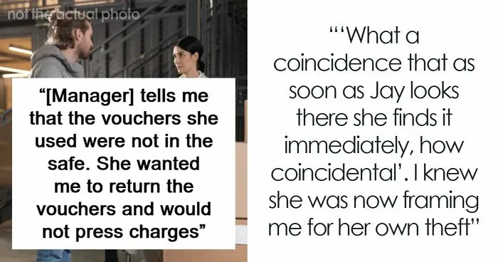 Manager Frames Employee For Her Own Theft, So They Spend 3 Months Setting A Trap
