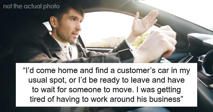 Guy Gets Tired Of Hosting Neighbor’s Customers For Free, Slaps A $10 Parking Price Tag On His Driveway
