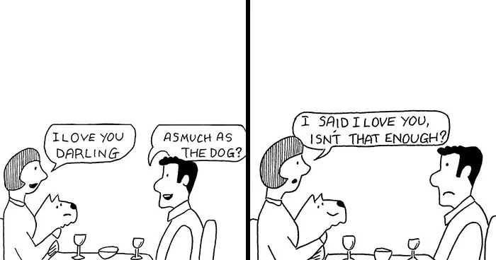 36 New Funny Dog Cartoons By Rupert Fawcett That Get Pet Owners