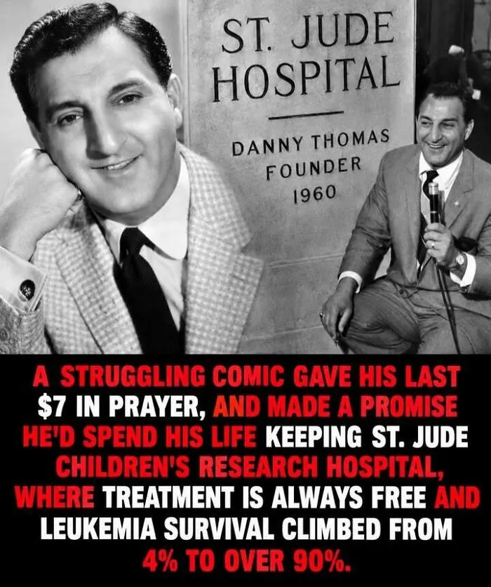 Comic founder of St Jude Children's Research Hospital revolutionized leukemia survival rates
