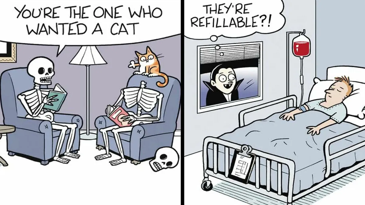 Cartoonist Mark Parisi Puts A Hilarious Spin On Halloween In 50 New Comics
