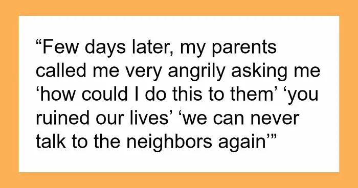 Guy Finds Out What His Parents Have Been Saying About Him For Years: "You Ruined Our Lives"