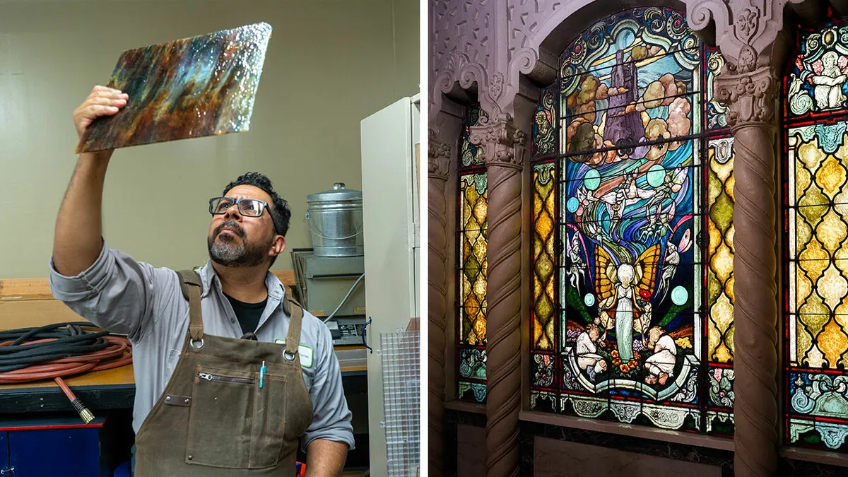 This Man Started Working With Stained Glass At 16, And Decades Later, He's Still Preserving It