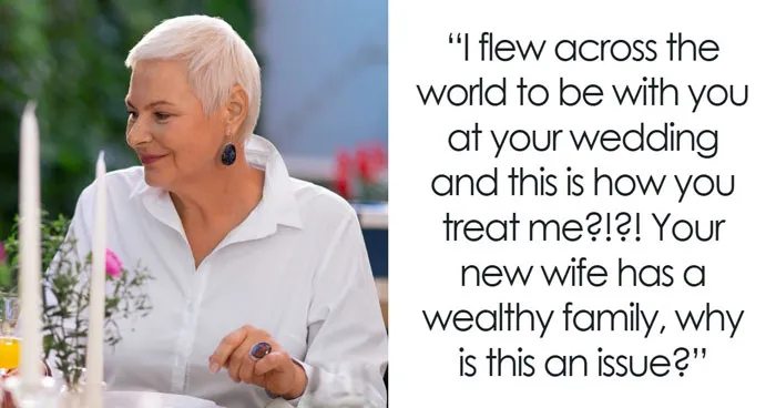 Stepmom Treats Herself To $6,400 In Wedding Upgrades, Leaves Newlyweds With The Bill And Loses Her Son