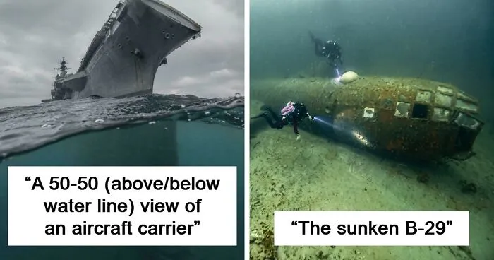64 Unnerving Photos Of Submerged Objects That Show Why Some People Fear What’s Underwater (New Pics)
