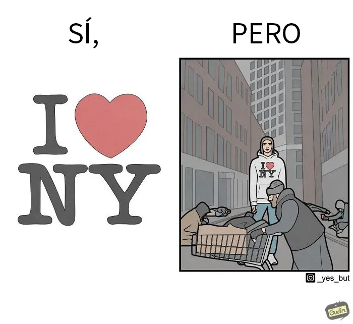 “Sí, pero”: 16 Nuevas e ingeniosas ilustraciones sobre nuestras contradicciones humanas