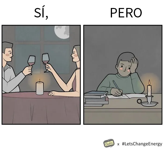 “Sí, pero”: 16 Nuevas e ingeniosas ilustraciones sobre nuestras contradicciones humanas