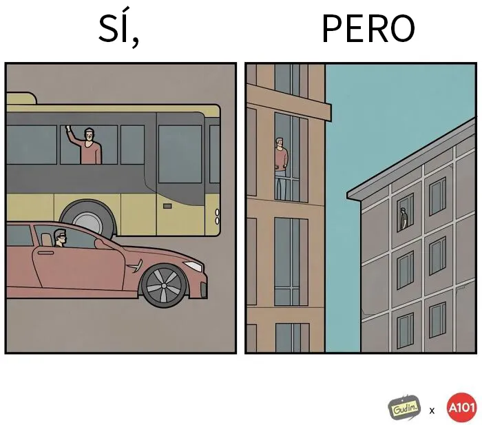 “Sí, pero”: 16 Nuevas e ingeniosas ilustraciones sobre nuestras contradicciones humanas