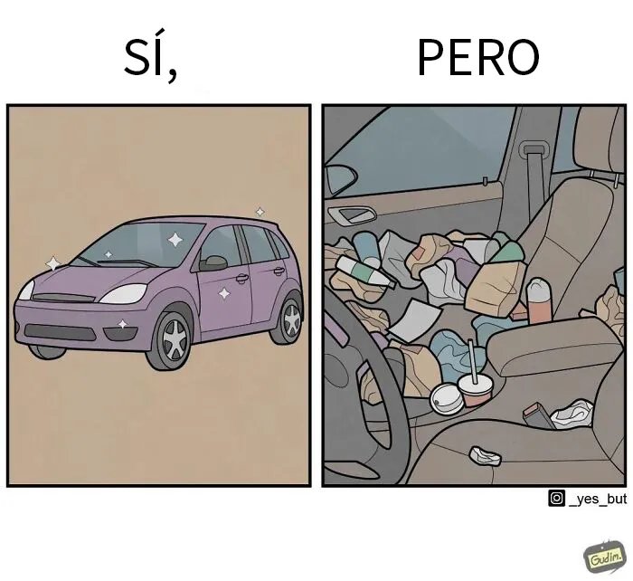 “Sí, pero”: 16 Nuevas e ingeniosas ilustraciones sobre nuestras contradicciones humanas