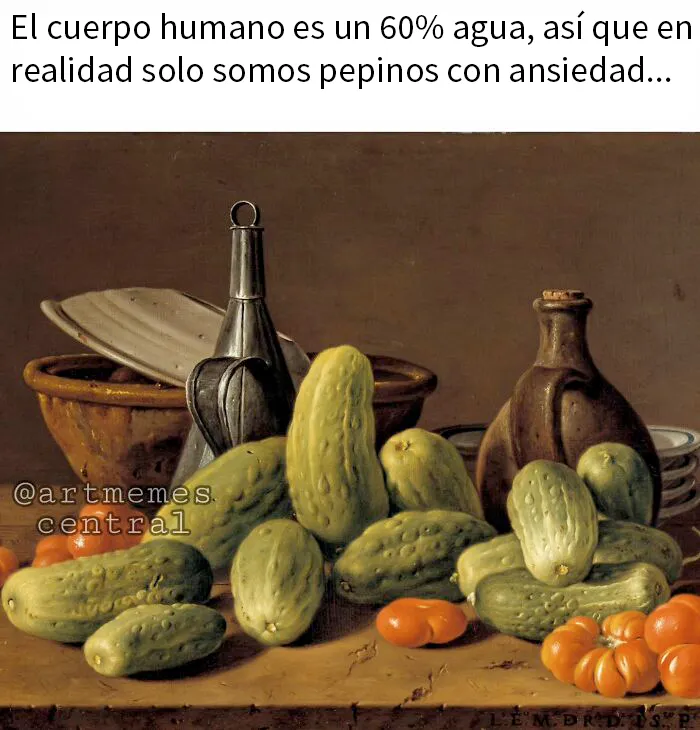 20 Pinturas que son perfectas para crear memes con ellas (nuevas imágenes)