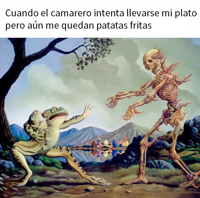 20 Pinturas que son perfectas para crear memes con ellas (nuevas imágenes)