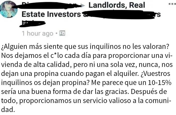Será que los caseros no reciben bastante con el alquiler ya
