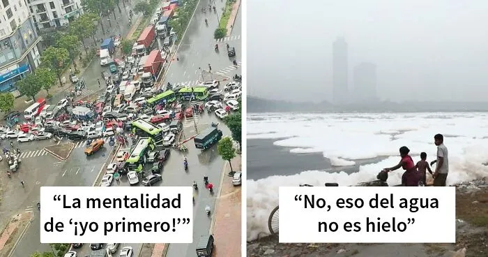 30 Nuevos ejemplos del «infierno urbano» que los humanos construyen para sí mismos
