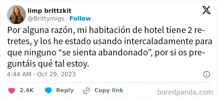 16 Tuits tan divertidos como acertados sobre hoteles