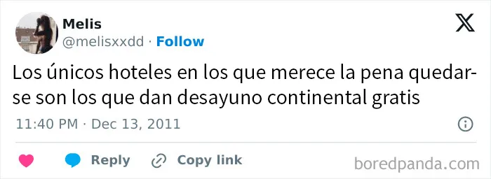 16 Tuits tan divertidos como acertados sobre hoteles