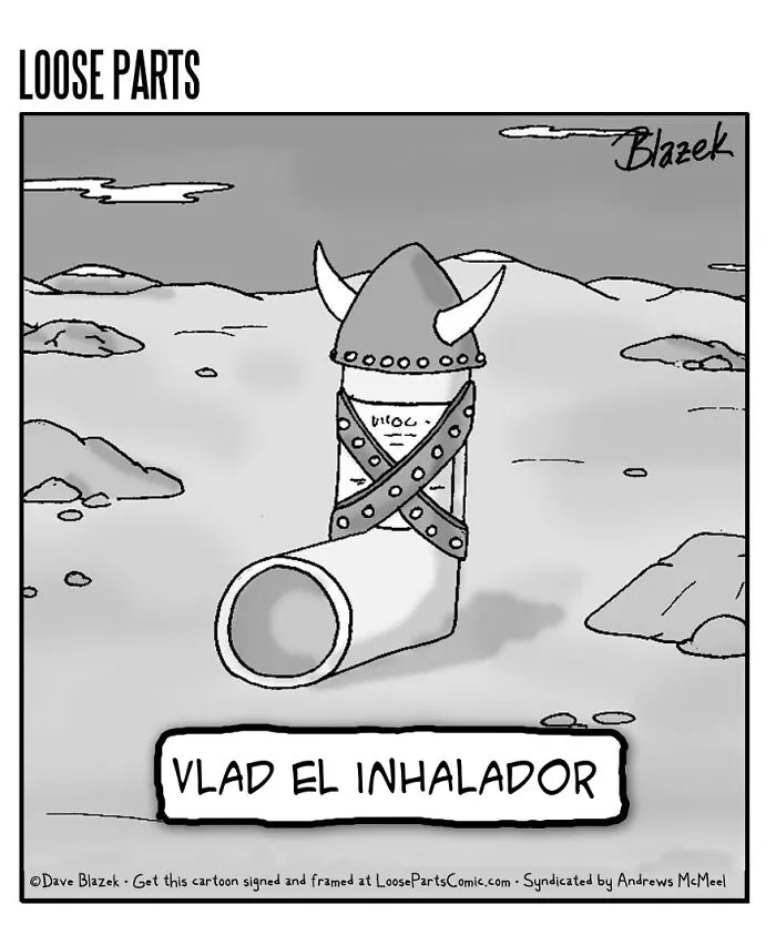 10 Divertidas viñetas llenas de humor oscuro, por Dave Blazek