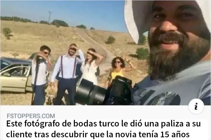 Fotógrafo de bodas decentes