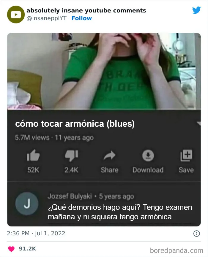 20 Comentarios de YouTube tan buenos que había que compartirlos