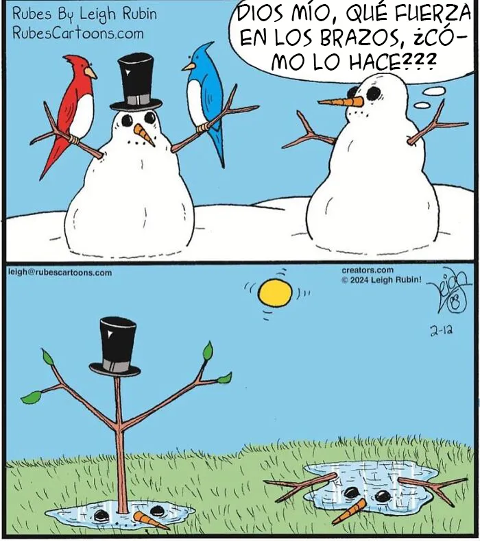 10 Divertidos cómics creados por Leigh Rubin para sacarte una sonrisa