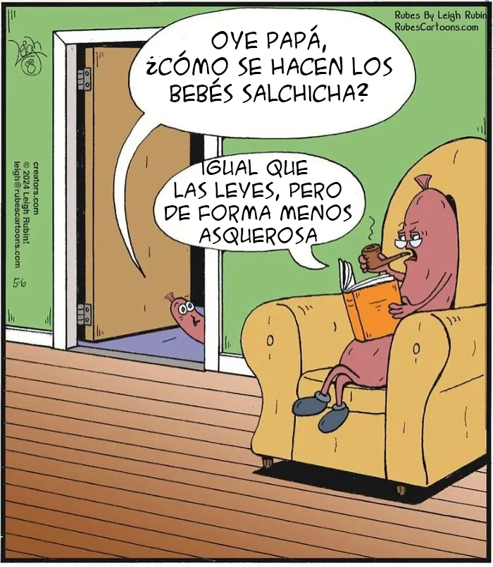 10 Divertidos cómics creados por Leigh Rubin para sacarte una sonrisa