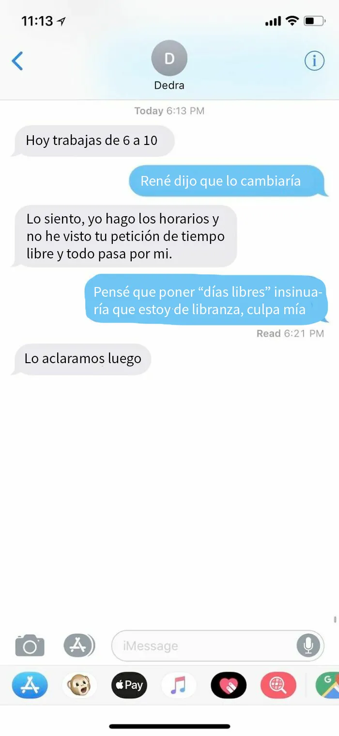 12 Capturas de pantalla de gente que dejó su trabajo a través de mensajes de texto