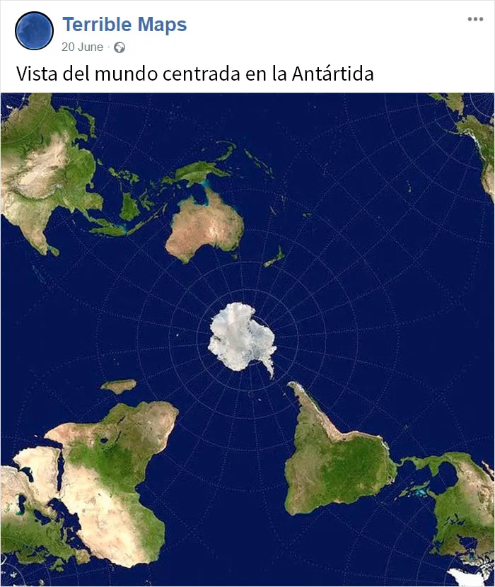 20 Terribles mapas que son tan malos que te tienes que reír