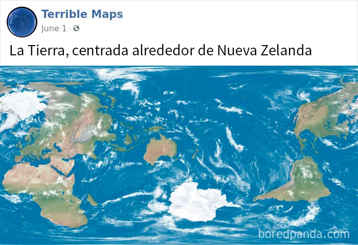 20 Terribles mapas que son tan malos que te tienes que reír