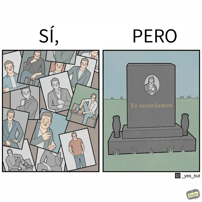 "Sí, pero": 15 nuevas tiras cómicas que exponen la naturaleza contradictoria de la sociedad