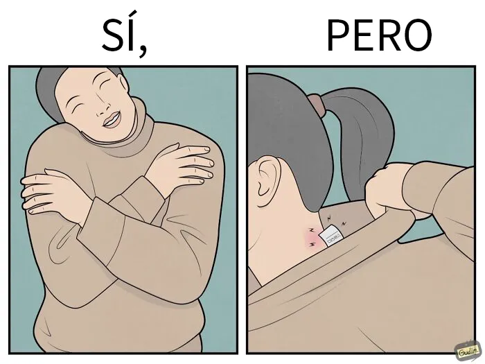 "Sí, pero": 15 nuevas tiras cómicas que exponen la naturaleza contradictoria de la sociedad