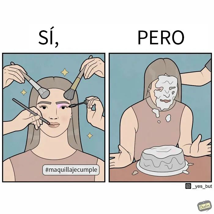 "Sí, pero": 15 nuevas tiras cómicas que exponen la naturaleza contradictoria de la sociedad
